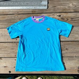 Teddy Fresh x SpongeBob SquarePants Patch Blue T-Shirt Size Small